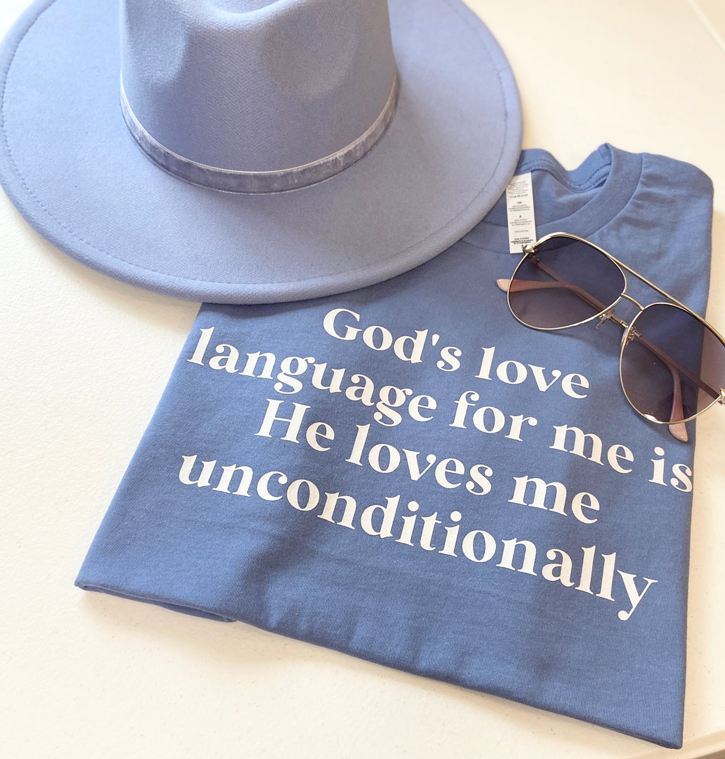 God’s love language t-shirt